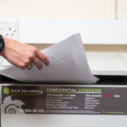 Document shredding process