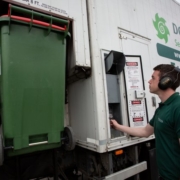 DGD Shredding worker