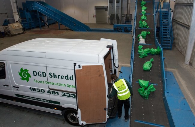 DGD Shredding Van - Limerick